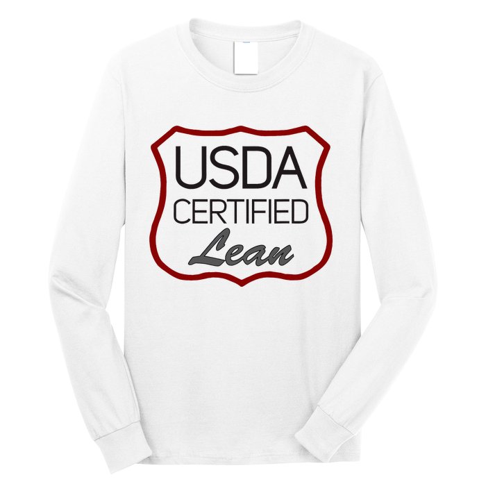 Usda Certified Lean Logo Long Sleeve Shirt