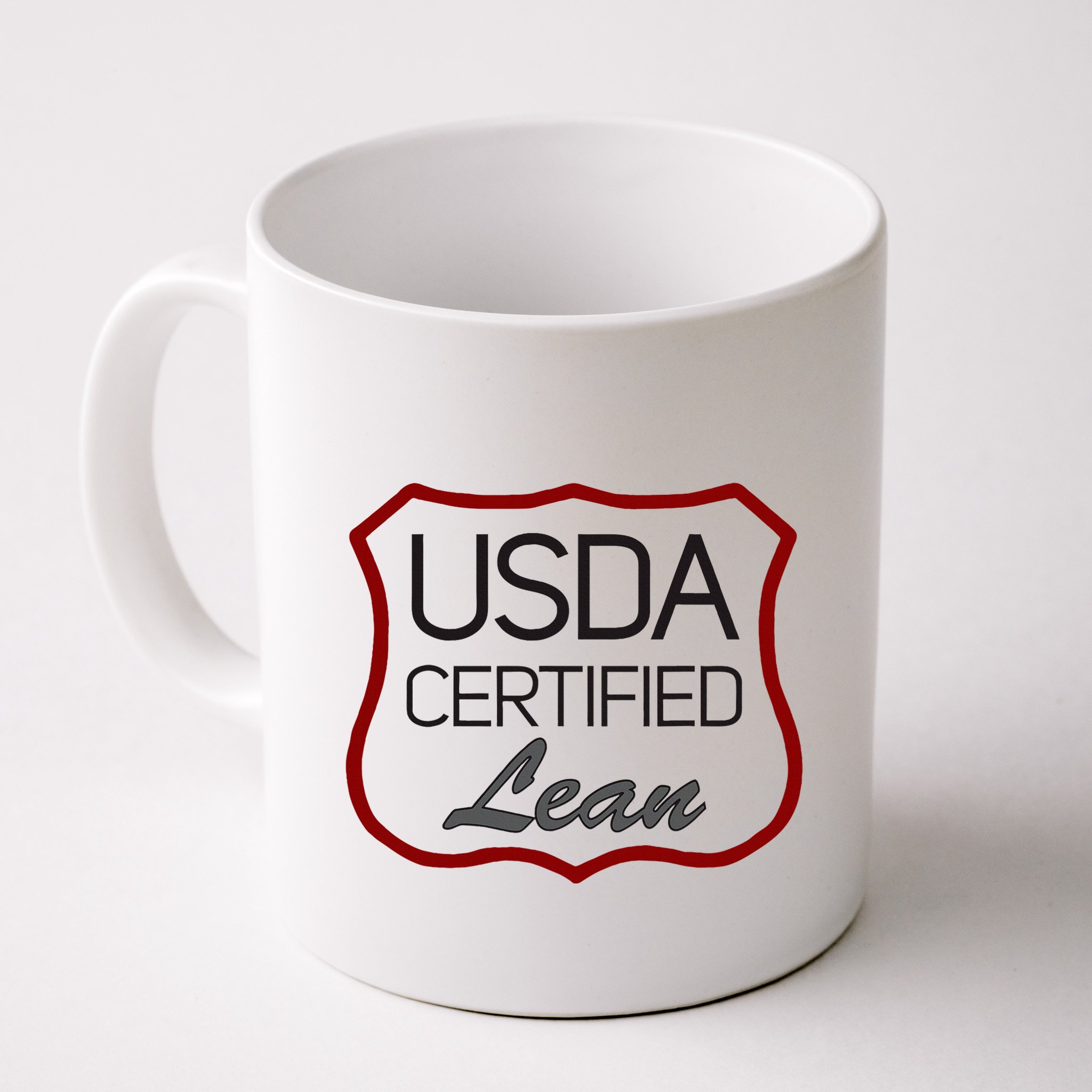 Usda Certified Lean Logo Mug