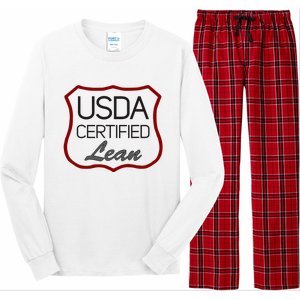 Usda Certified Lean Logo Long Sleeve Pajama Set