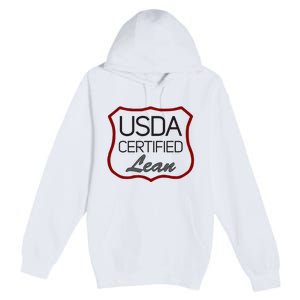 Usda Certified Lean Logo Premium Pullover Hoodie