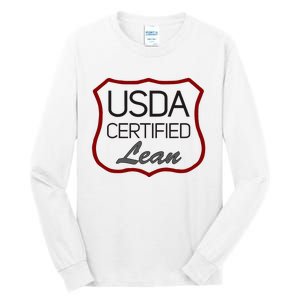 Usda Certified Lean Logo Tall Long Sleeve T-Shirt