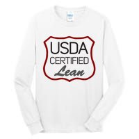 Usda Certified Lean Logo Tall Long Sleeve T-Shirt