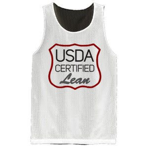 Usda Certified Lean Logo Mesh Reversible Basketball Jersey Tank