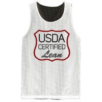 Usda Certified Lean Logo Mesh Reversible Basketball Jersey Tank