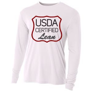 Usda Certified Lean Logo Cooling Performance Long Sleeve Crew