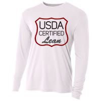 Usda Certified Lean Logo Cooling Performance Long Sleeve Crew