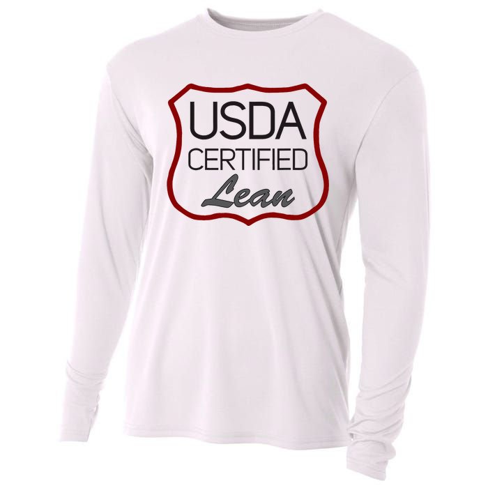 Usda Certified Lean Logo Cooling Performance Long Sleeve Crew