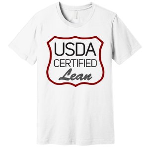 Usda Certified Lean Logo Premium T-Shirt