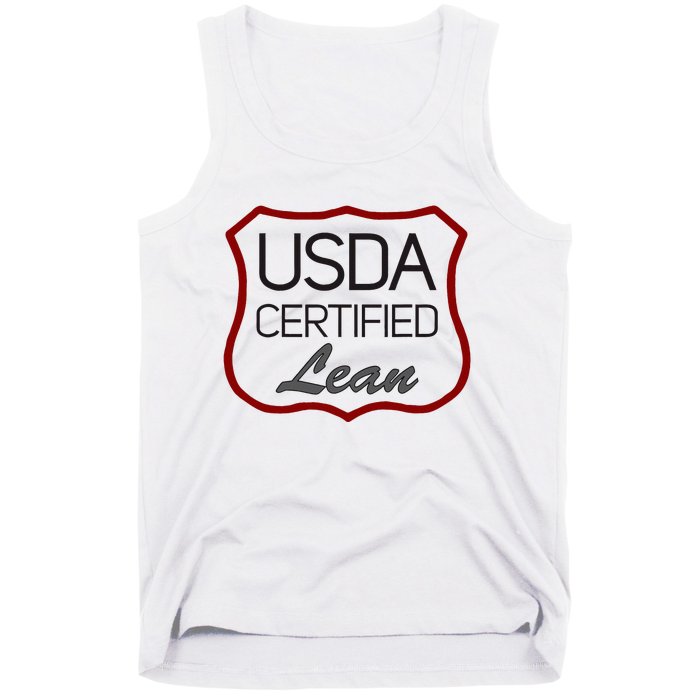 Usda Certified Lean Logo Tank Top