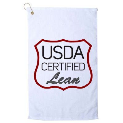 Usda Certified Lean Logo Golf Towel