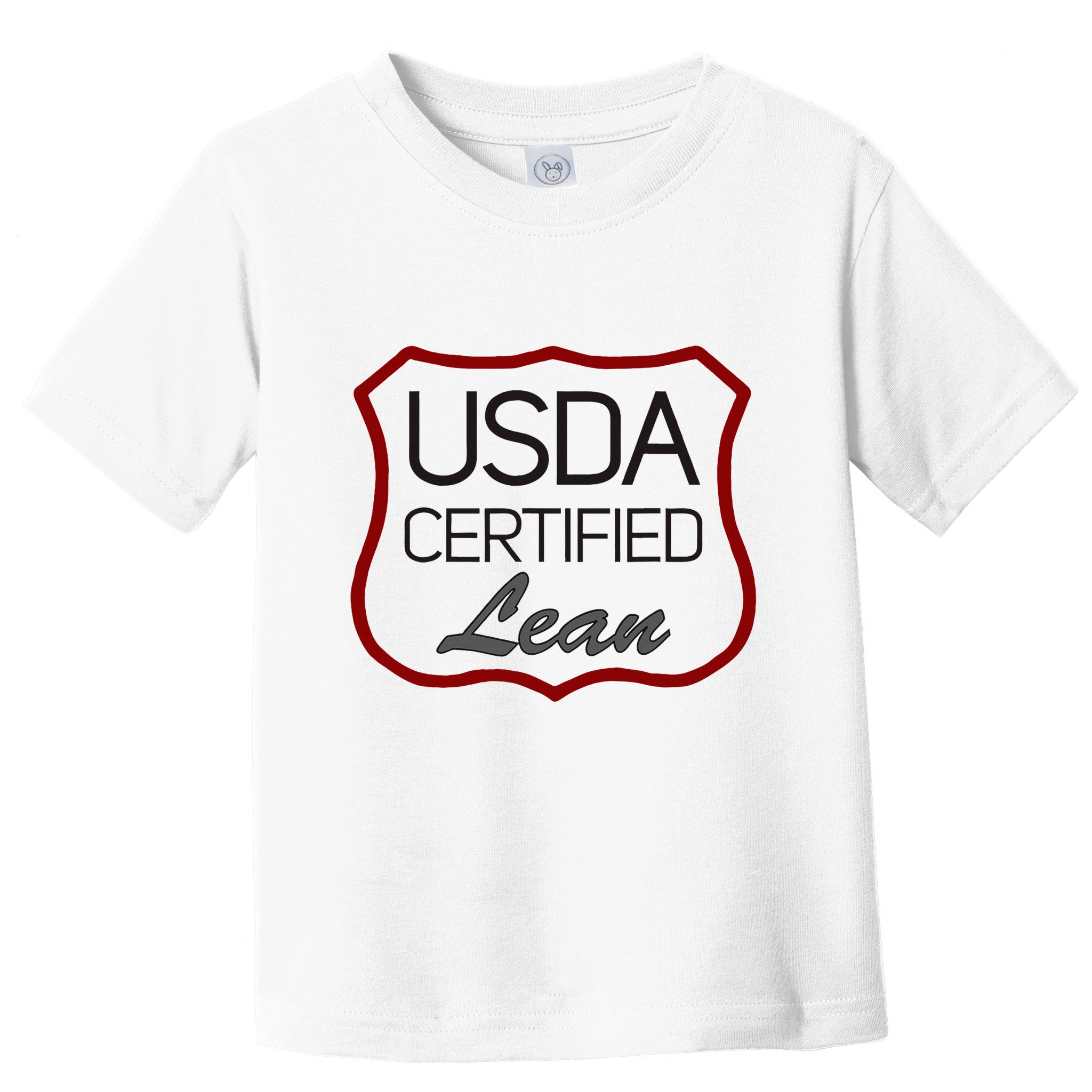 Usda Certified Lean Logo Toddler T-Shirt