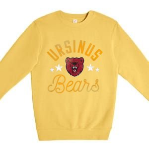 Ursinus College Logo Premium Crewneck Sweatshirt