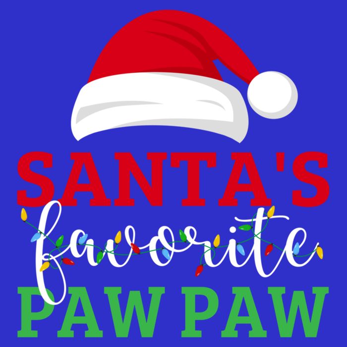 Ugly Christmas Matching Design SantaS Favorite Paw Paw Great Gift Apron