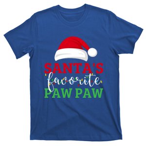 Ugly Christmas Matching Design SantaS Favorite Paw Paw Great Gift T-Shirt