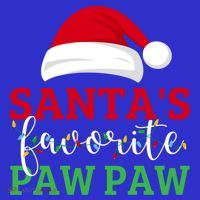 Ugly Christmas Matching Design SantaS Favorite Paw Paw Great Gift Button