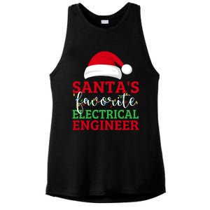 Ugly Christmas Matching SantaS Favorite Electrical Engineer Gift Ladies PosiCharge Tri-Blend Wicking Tank