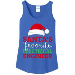 Ugly Christmas Matching SantaS Favorite Electrical Engineer Gift Ladies Essential Tank