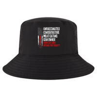 Unvaccinated Conservative Meat Eating Gun Owner Cool Comfort Performance Bucket Hat