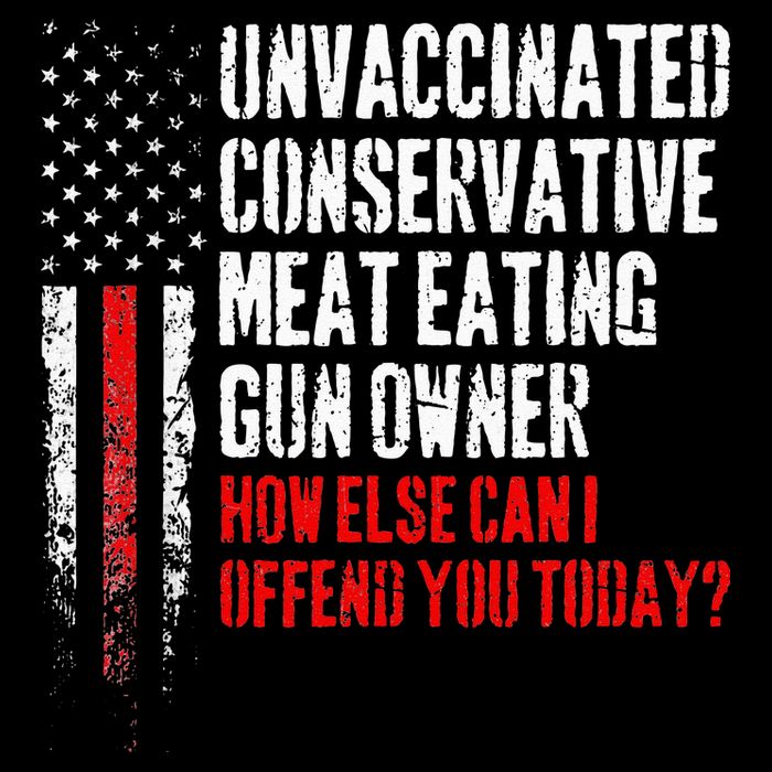 Unvaccinated Conservative Meat Eating Gun Owner Cooling Performance Crew T-Shirt