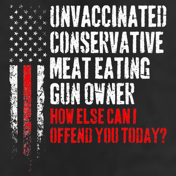Unvaccinated Conservative Meat Eating Gun Owner Adult Drive Performance Visor
