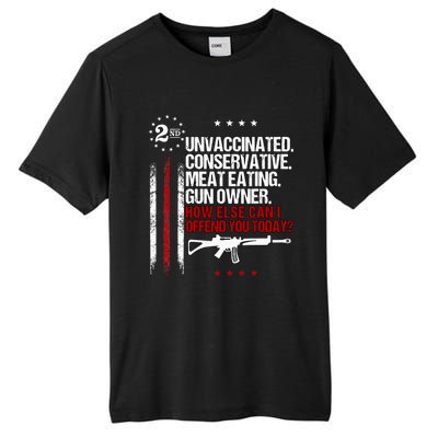 Unvaccinated Conservative Meat Eating Gun Owner Tall Fusion ChromaSoft Performance T-Shirt