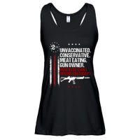 Unvaccinated Conservative Meat Eating Gun Owner Ladies Essential Flowy Tank