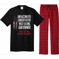 Unvaccinated Conservative Meat Eating Gun Owner Pajama Set