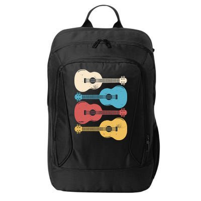 Ukelele Colorful Music City Backpack