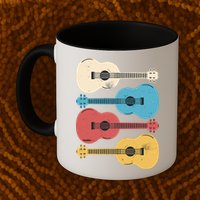 Ukelele Colorful Music Mug