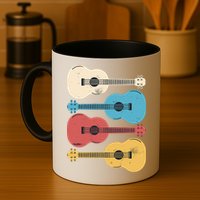 Ukelele Colorful Music Mug