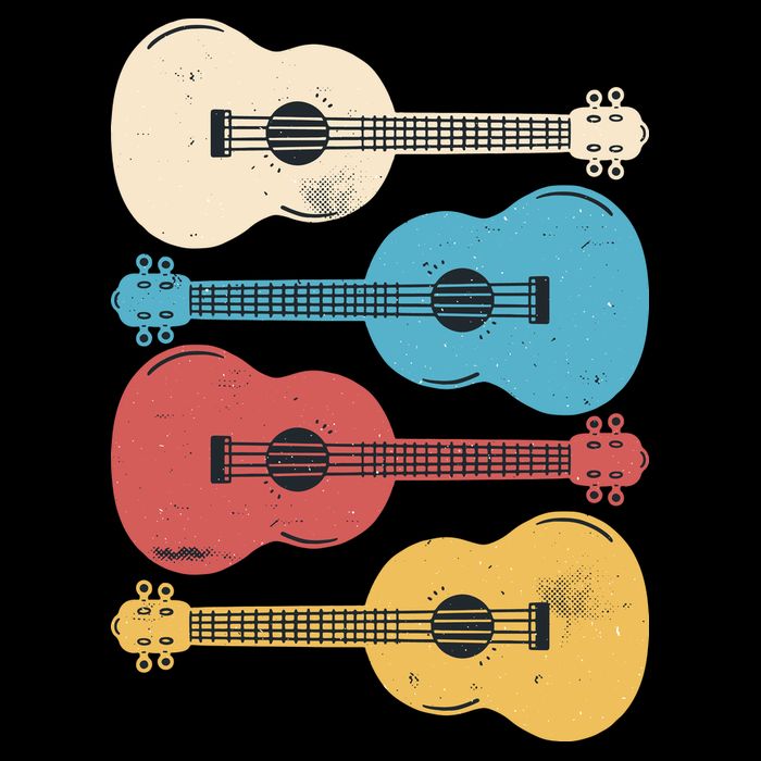 Ukelele Colorful Music Mug
