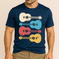 Ukelele Colorful Music Performance Shirt