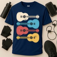Ukelele Colorful Music Performance Shirt