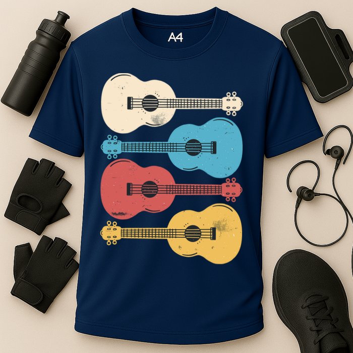 Ukelele Colorful Music Performance Shirt