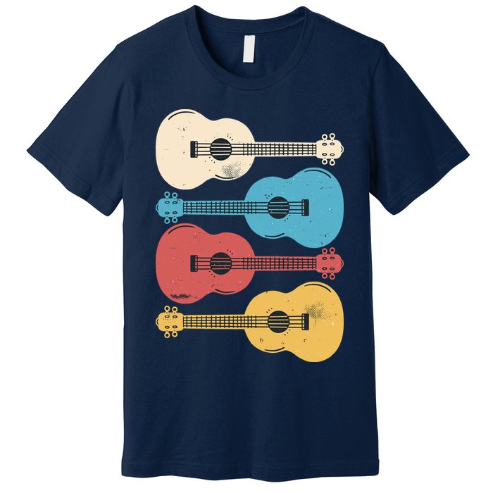 Ukelele Colorful Music Premium T-Shirt