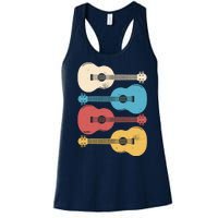 Ukelele Colorful Music Women's Racerback Tank