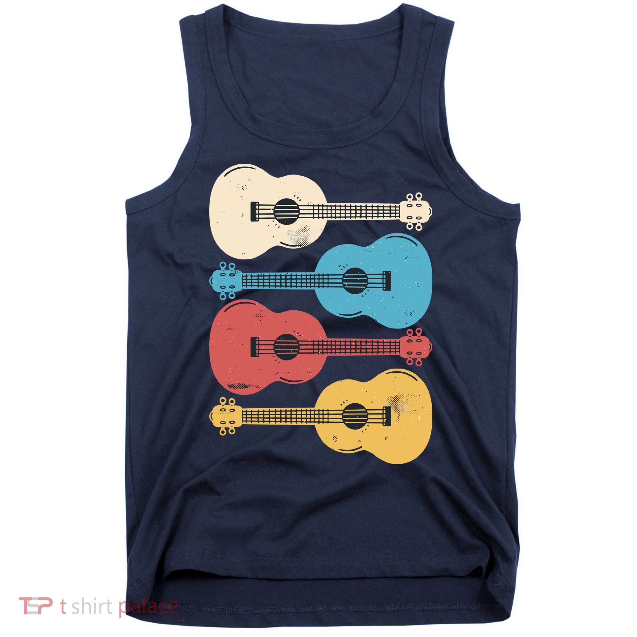 Ukelele Colorful Music Tank Top