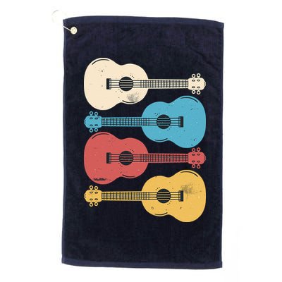 Ukelele Colorful Music Golf Towel