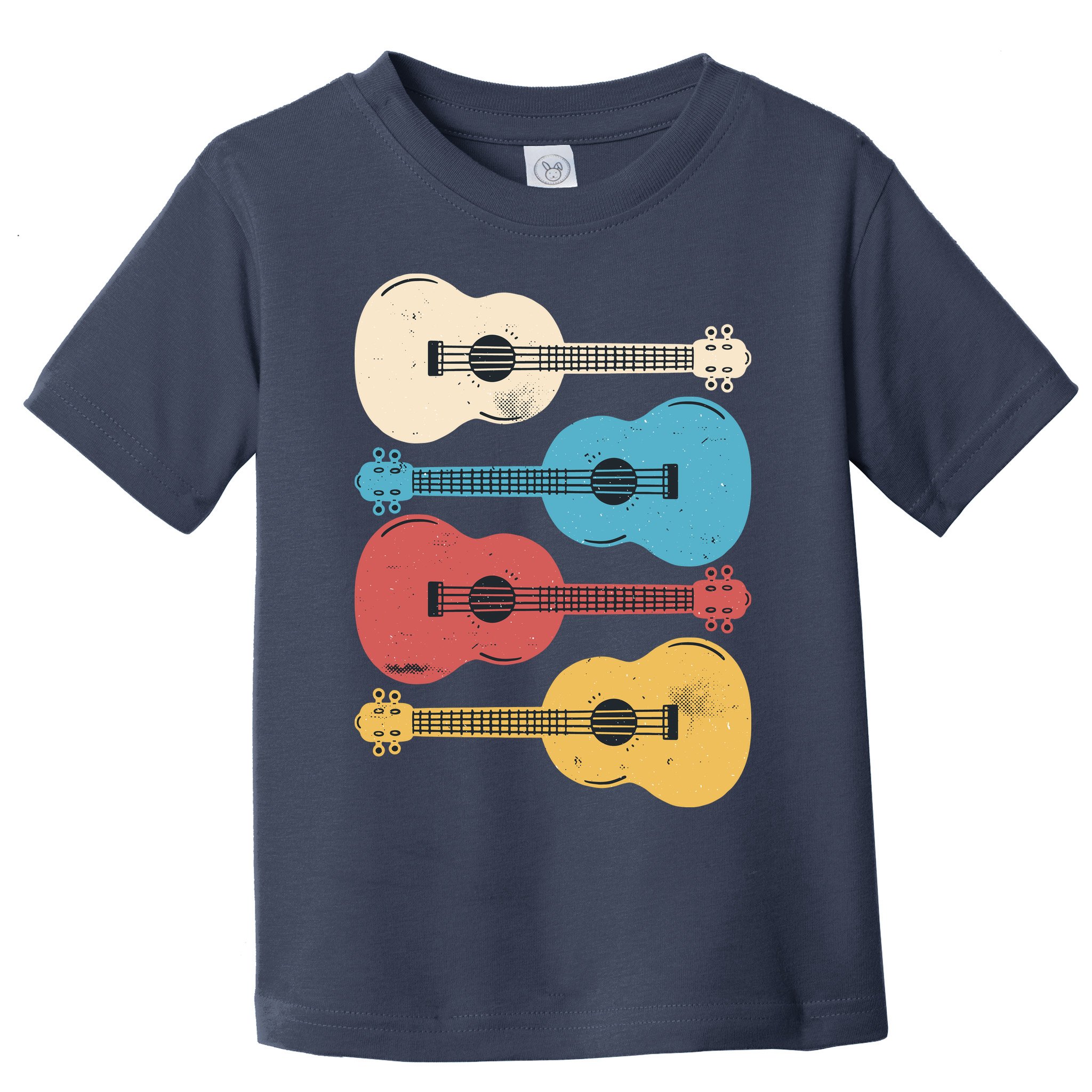 Ukelele Colorful Music Toddler T-Shirt