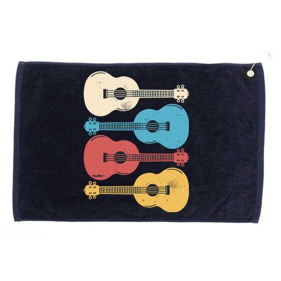 Ukelele Colorful Music Grommeted Golf Towel