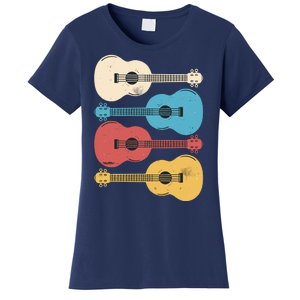 Ukelele Colorful Music Women's T-Shirt