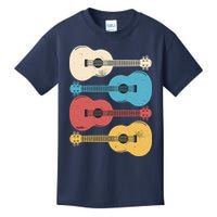 Ukelele Colorful Music Kids T-Shirt