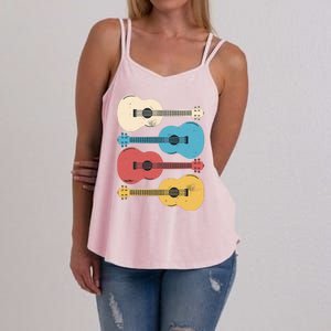 Ukelele Colorful Music Women's Strappy Tank