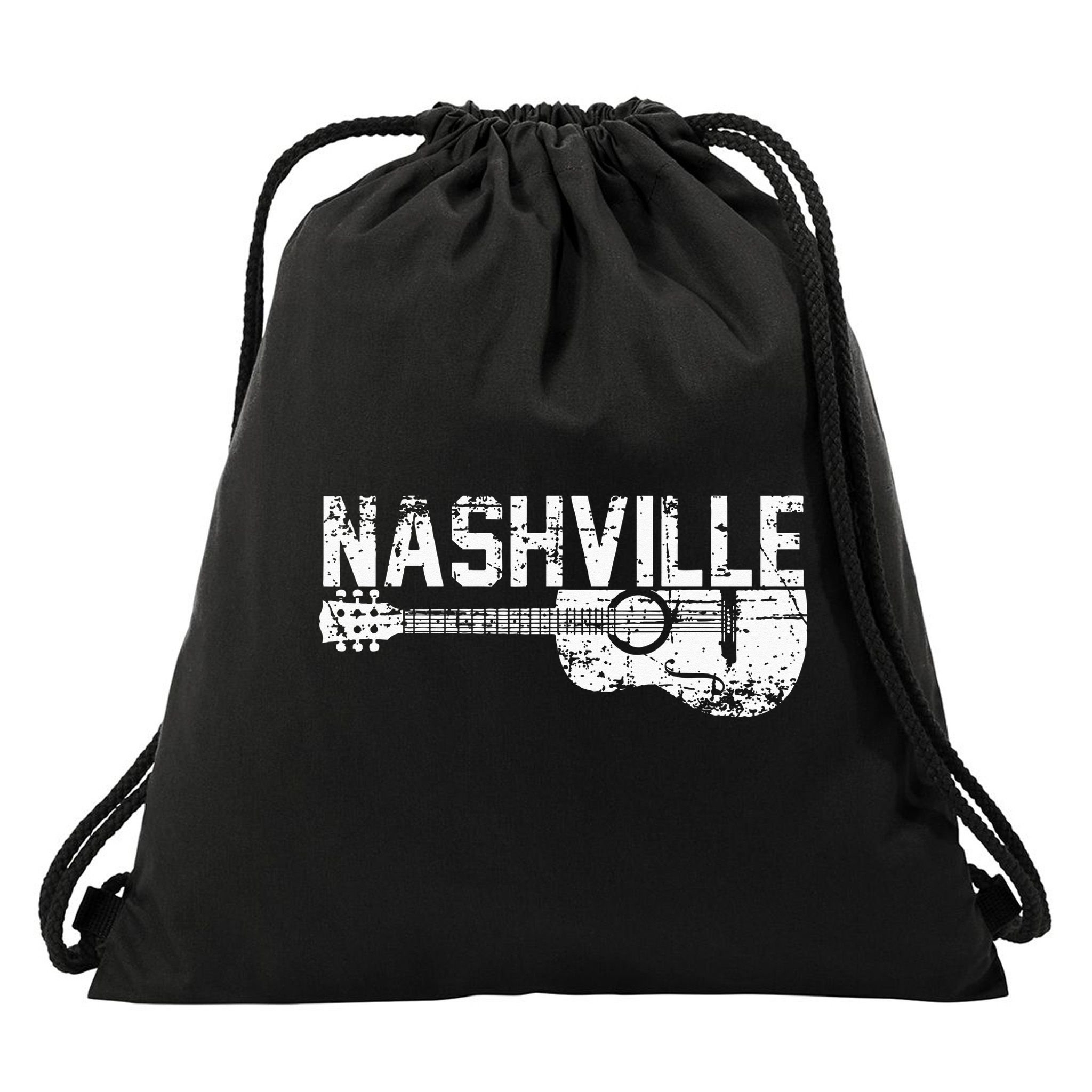 Unique Country Music Lovers Nashville Musician Guitar Cool Drawstring Bag