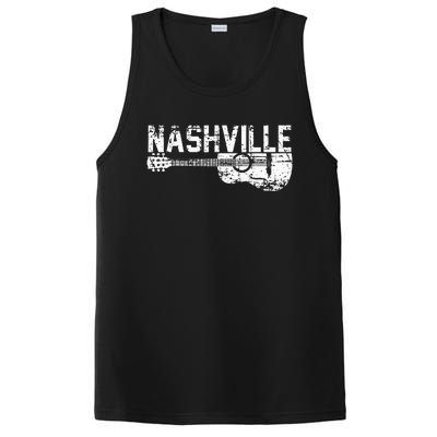 Unique Country Music Lovers Nashville Musician Guitar Cool PosiCharge Competitor Tank