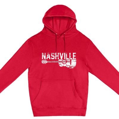 Unique Country Music Lovers Nashville Musician Guitar Cool Premium Pullover Hoodie