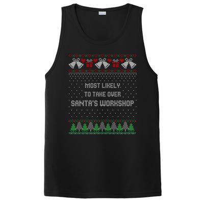 Ugly Christmas Most Likely To Take Over Santas Workshop PosiCharge Competitor Tank