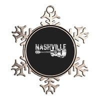 Unique Country Music Lovers Nashville Musician Guitar Cool Metallic Star Ornament