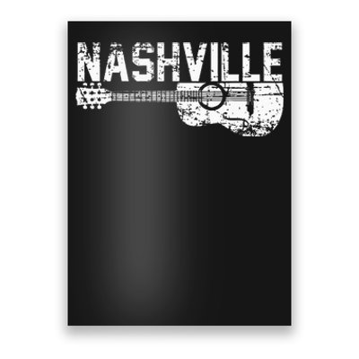 Unique Country Music Lovers Nashville Musician Guitar Cool Poster