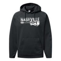 Unique Country Music Lovers Nashville Performance Fleece Hoodie